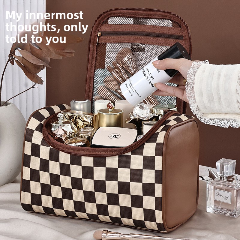Makeup Beauty Necessaire - Waterproof Travel Mens Toiletry Bag Women
