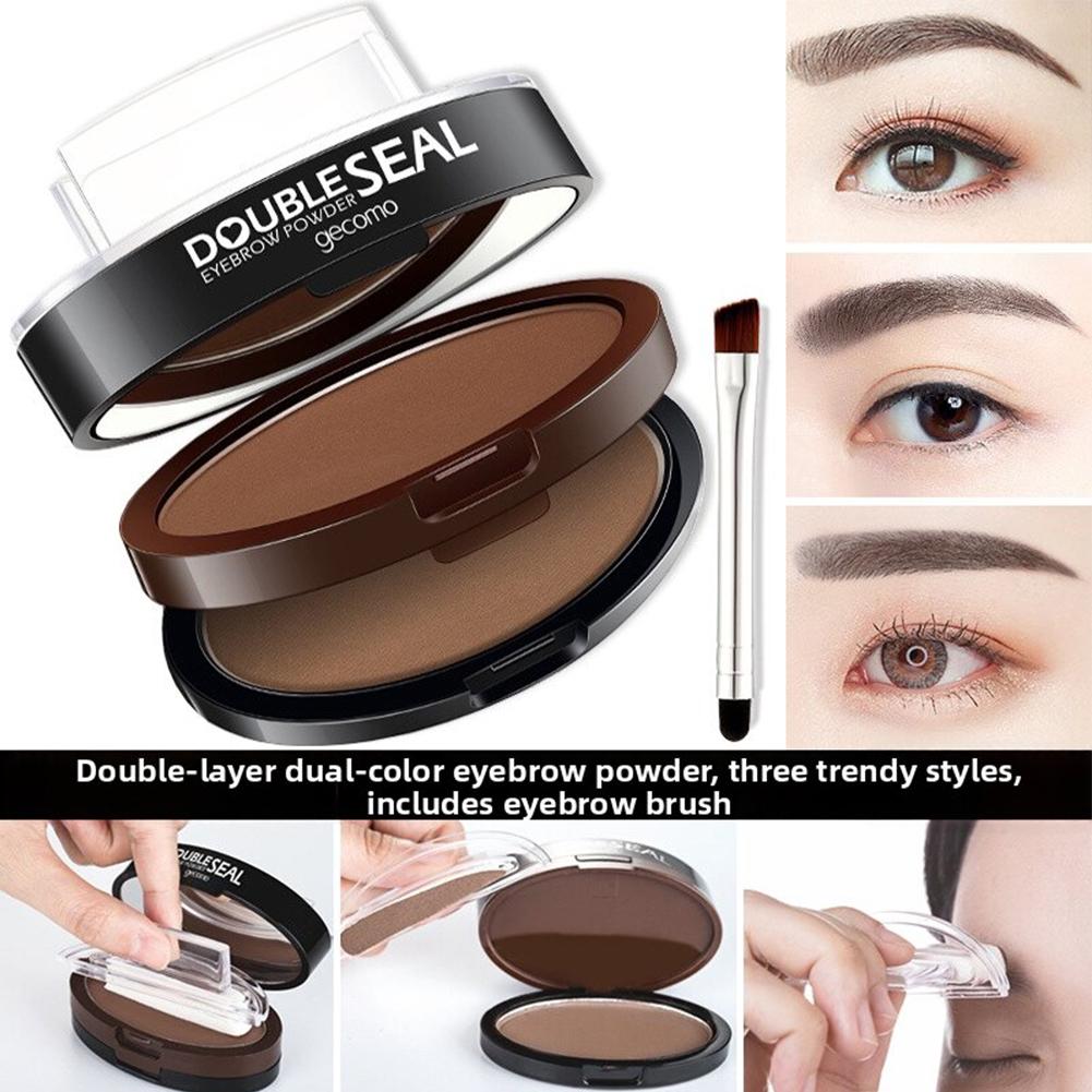 Beauty Mark Makeup - Eyebrow Stamp Kit Waterproof Brow Powder