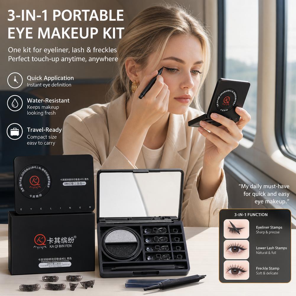 Waterproof 3 in1 Eyeliner Eyes - огляд і ціна Beauty Mark Makeup