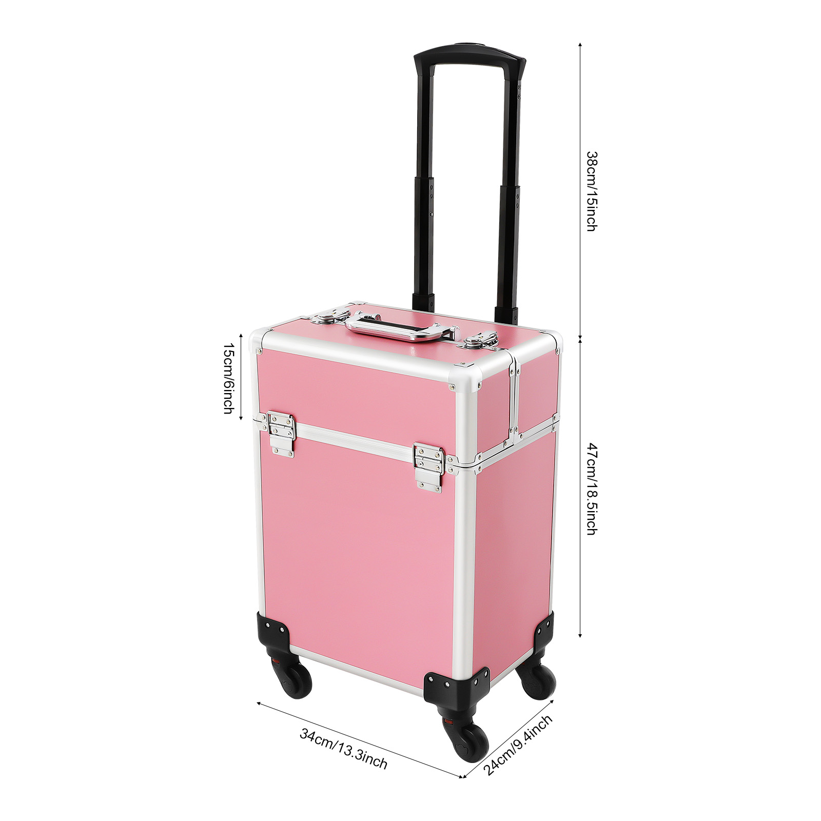 Rolling Makeup Train Case Cosm - огляд і ціна Beauty With Makeup