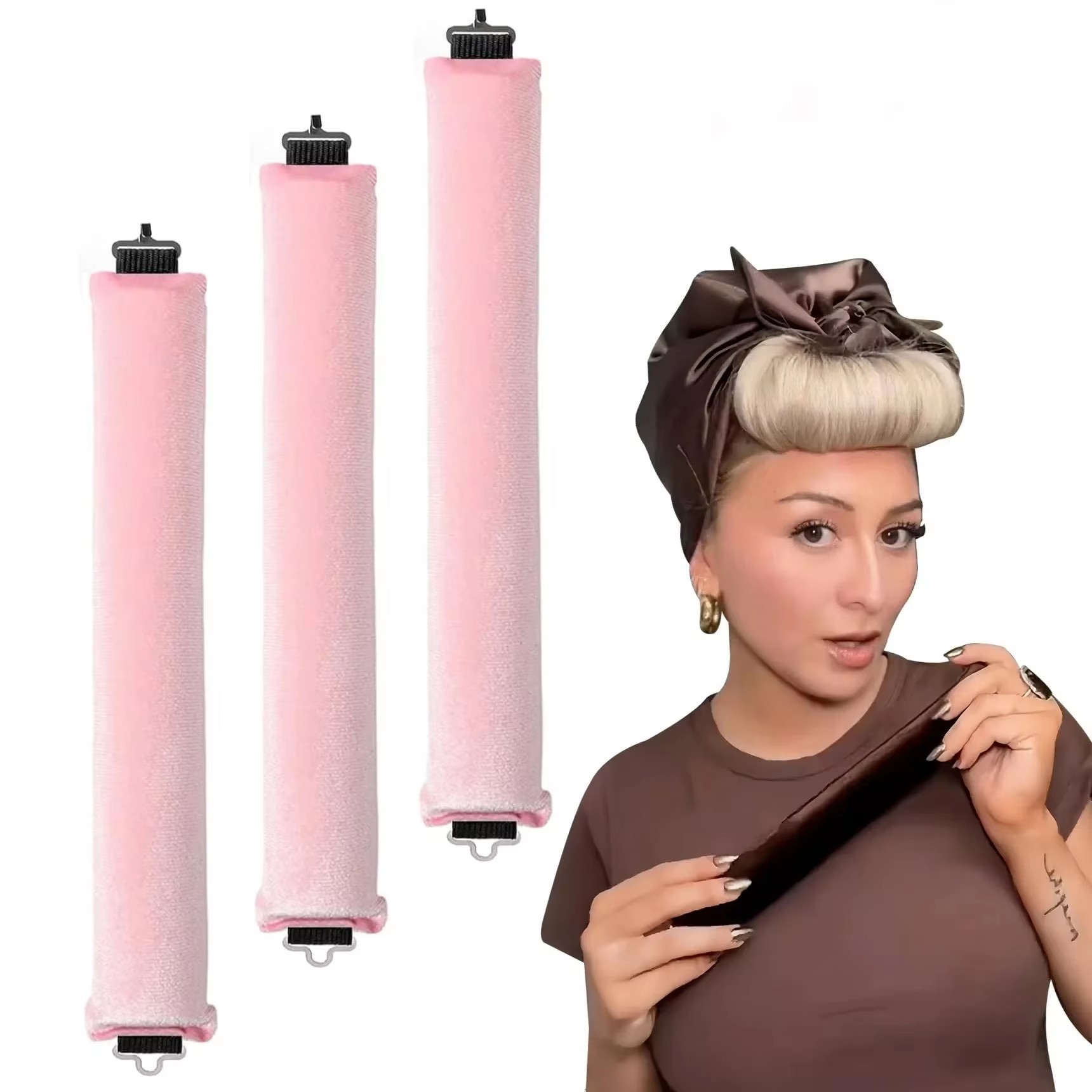 Heatless Hair Curling Rod Head - огляд і ціна Hair Curling Wand