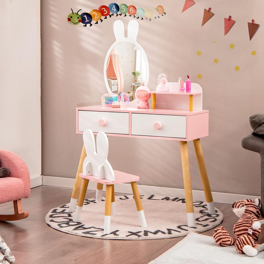 EY Kids Vanity, Rabbit Themed  - огляд і ціна Beauty Makeup Kids