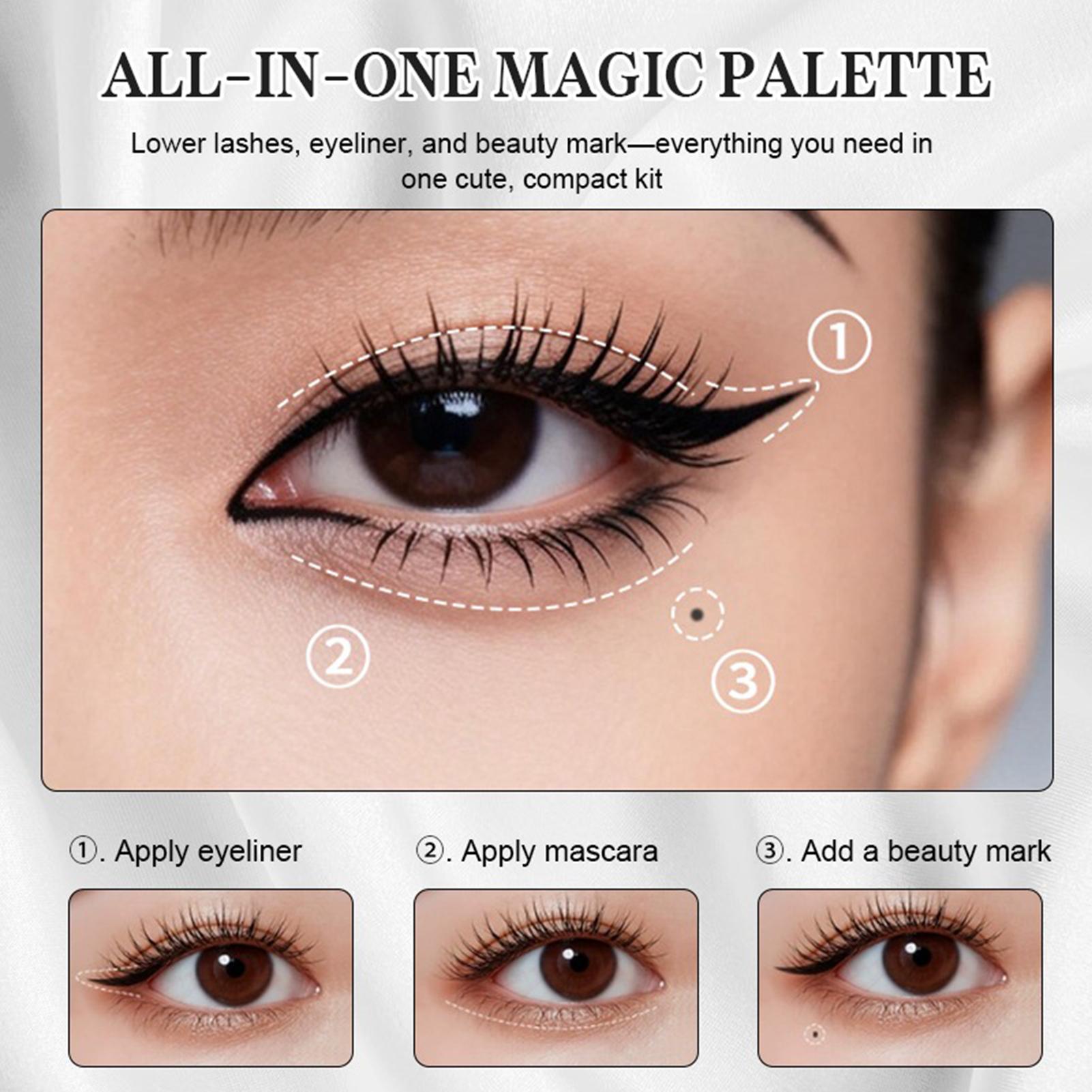 3in1 Portable Eye Makeup Kit F - огляд і ціна Beauty Mark Makeup