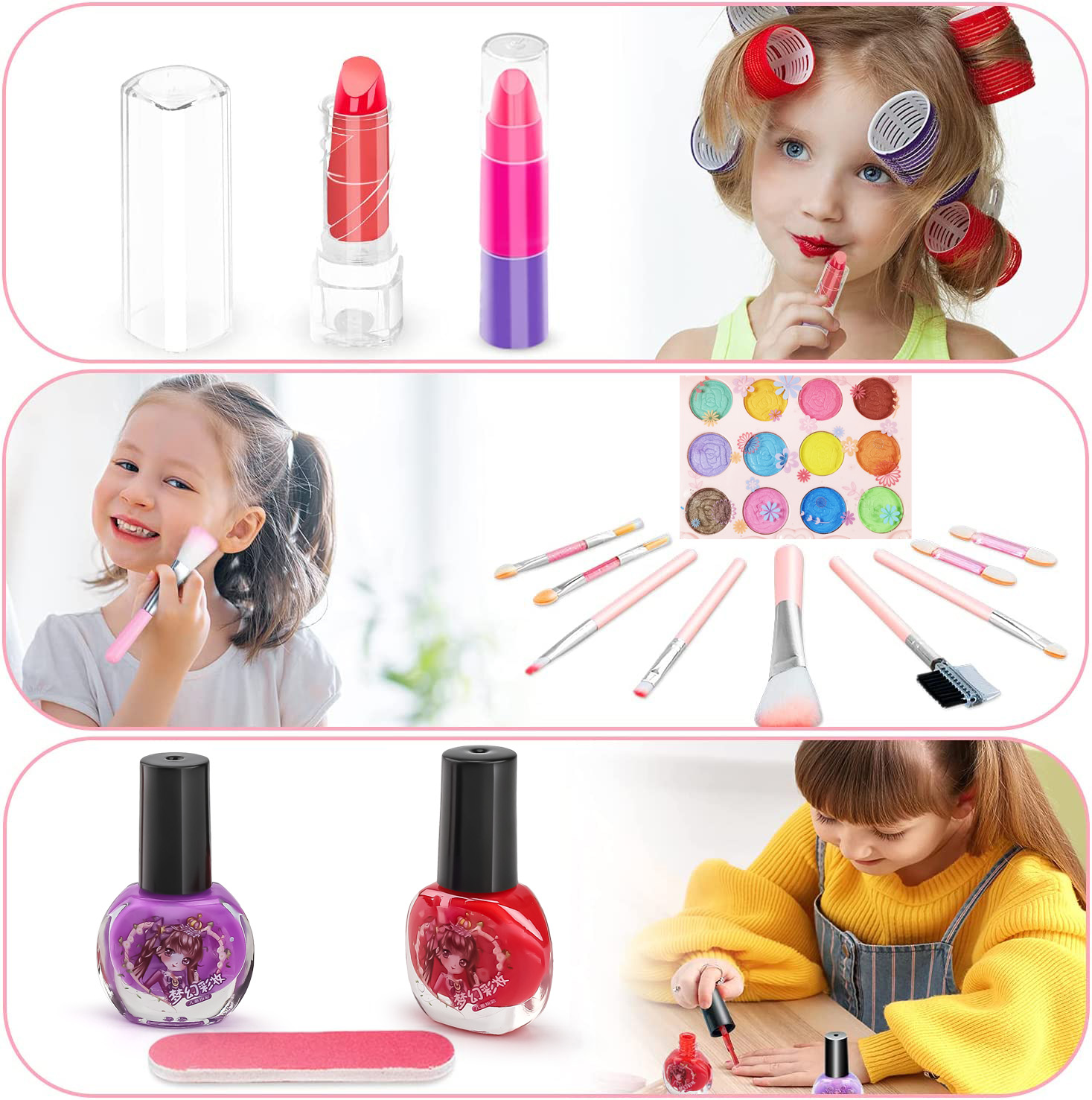 Kids Makeup Toy Kit for Girls, - огляд і ціна Beauty Makeup Kids
