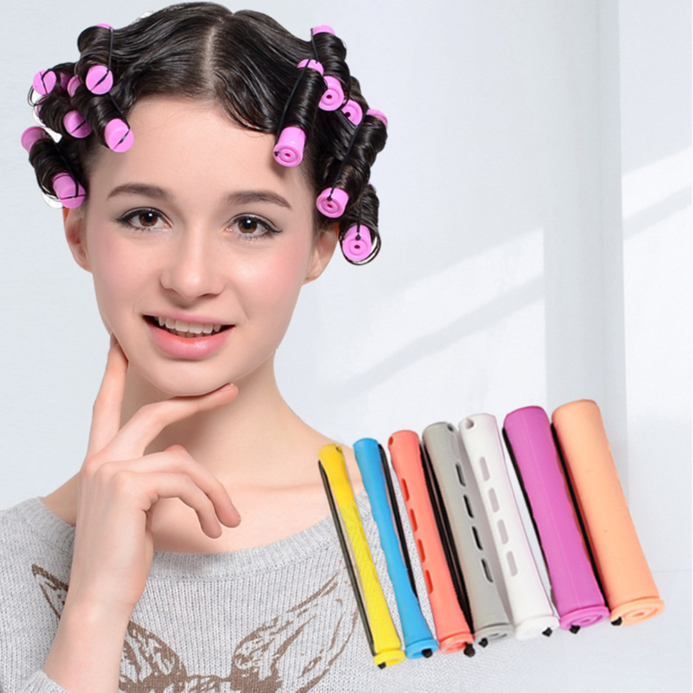 10Pcs Heatless Hair Curlers Pe - огляд і ціна Hair Curling Wand