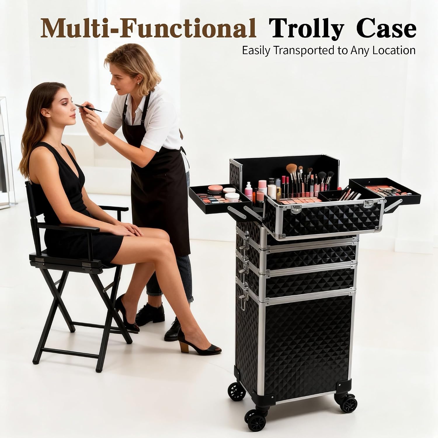 Rolling Makeup Train Case, Cos - огляд і ціна Beauty Makeup & D Anime Studio Vega Baja