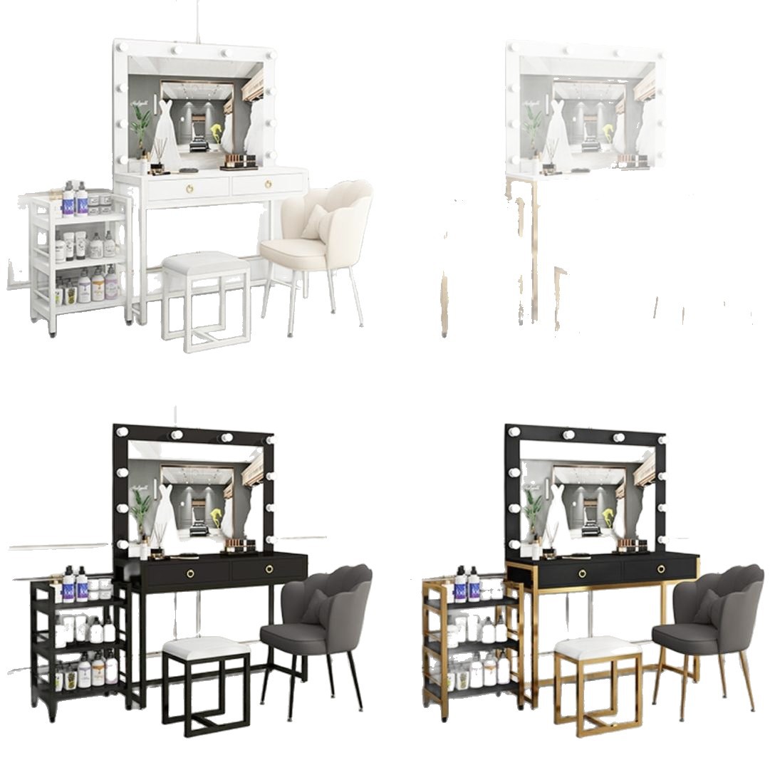 Studio dresser with lamp mirro - огляд і ціна Beauty Makeup Bridal