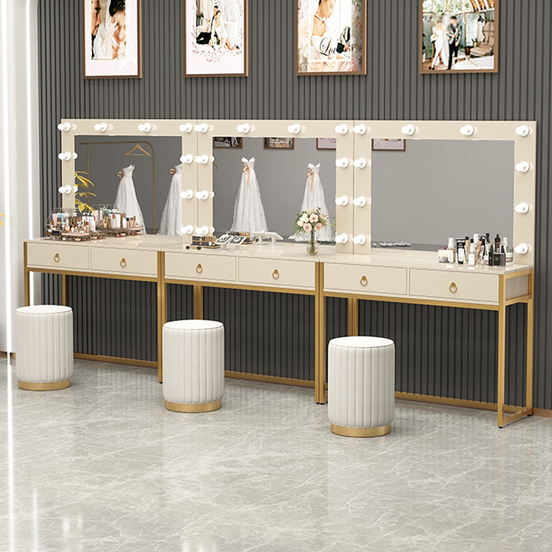 Dresser with lamp mirror integ - огляд і ціна Beauty Makeup Bridal
