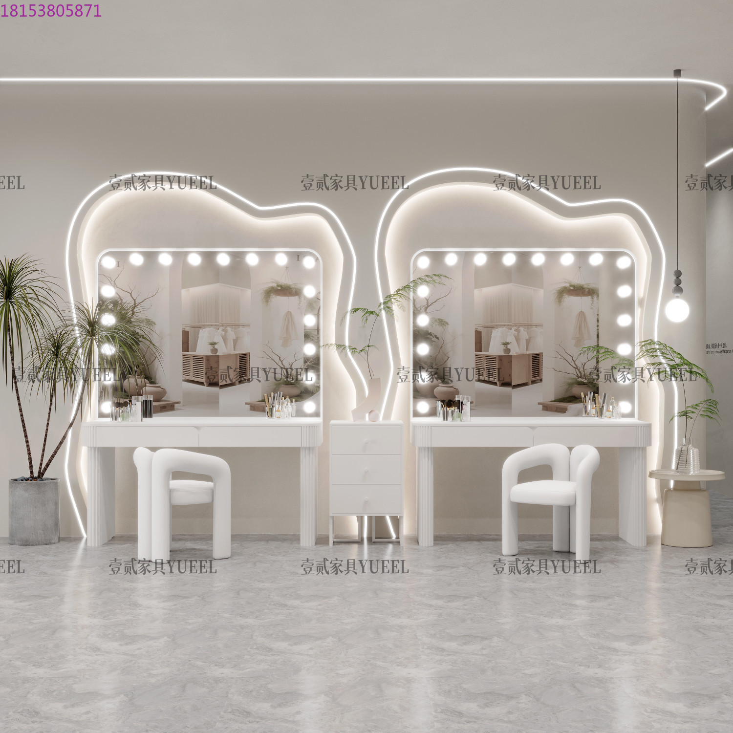 Makeup table with lamp, senior - огляд і ціна Beauty Makeup Bridal