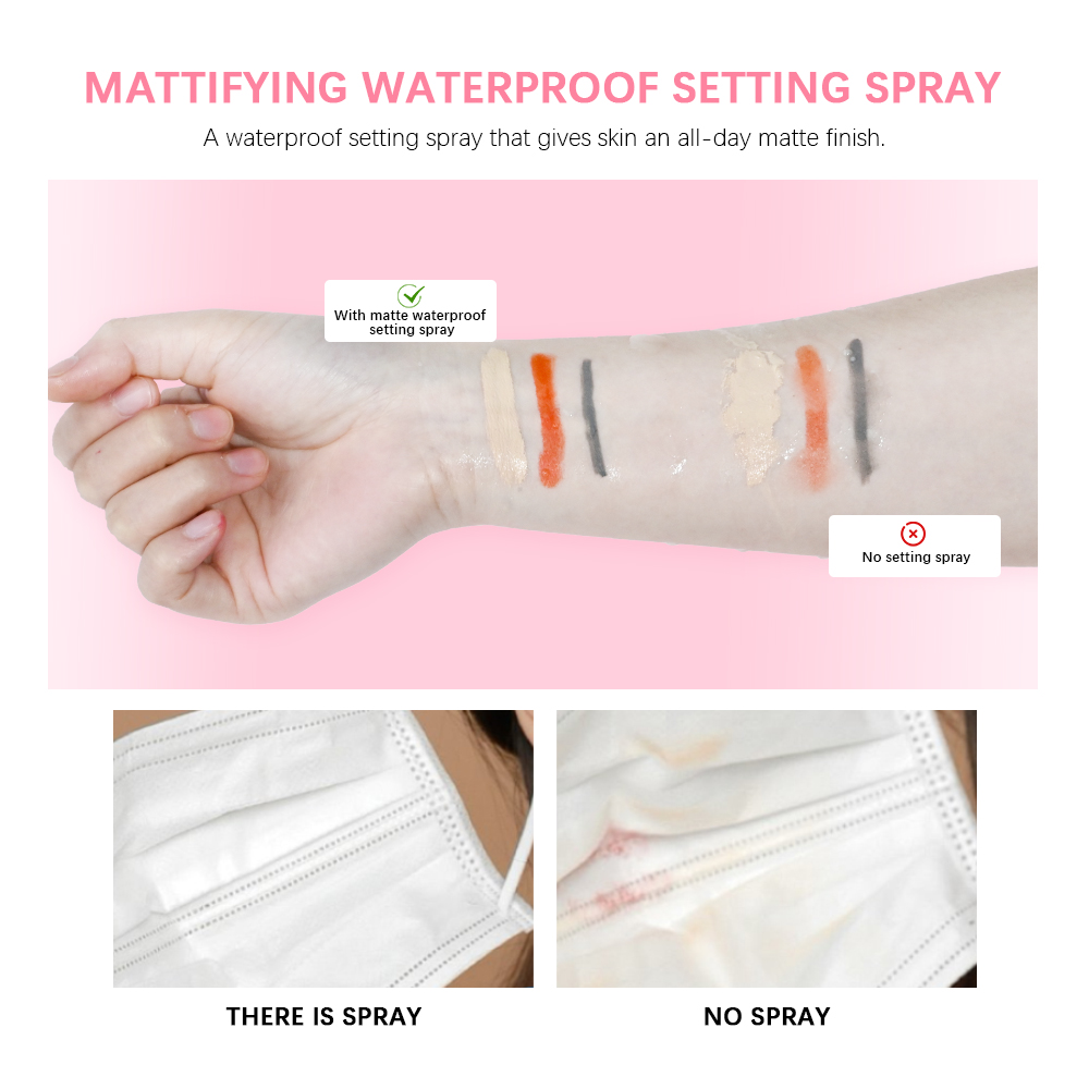 Mattifying Waterproof Setting  - огляд і ціна Beauty Makeup Fixer