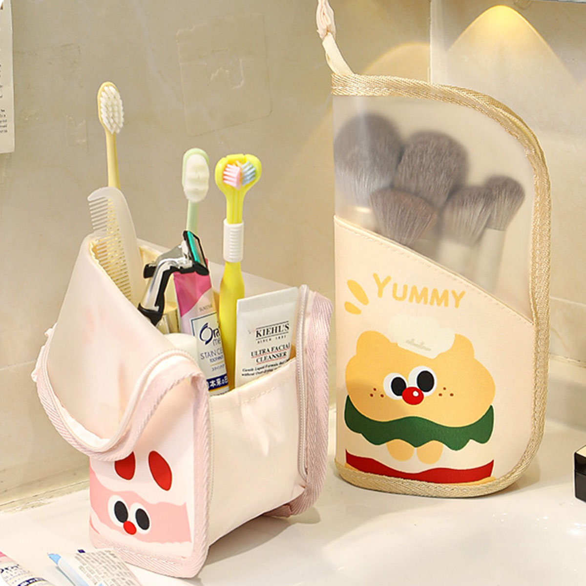 1Pcs Cosmetic Bag Travel Stand - огляд і ціна Beauty With Makeup