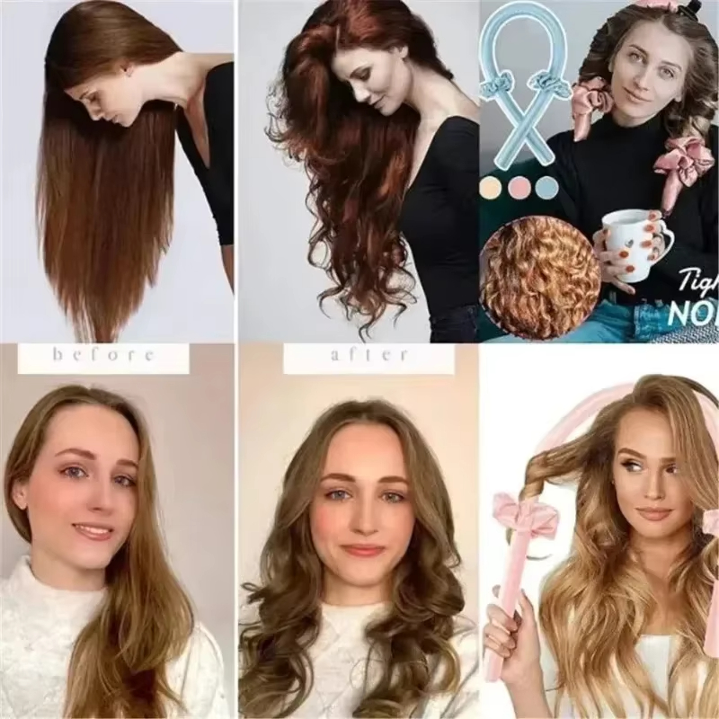 8pcs No-Heat Curling Iron Set  - огляд і ціна Hair Curling Wand