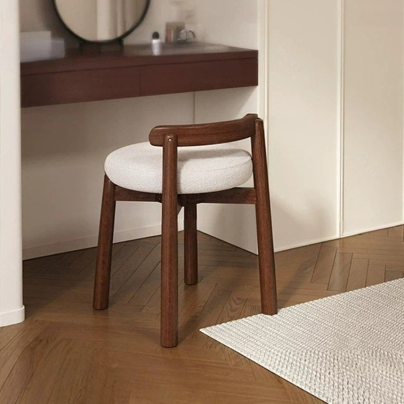 White Tall Vanity Stool Modern - огляд і ціна Beauty Makeup Kids