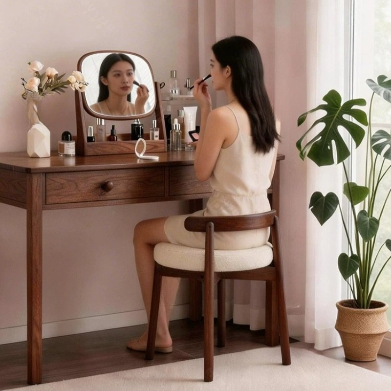 White Tall Vanity Stool Modern - огляд і ціна Beauty Makeup Kids